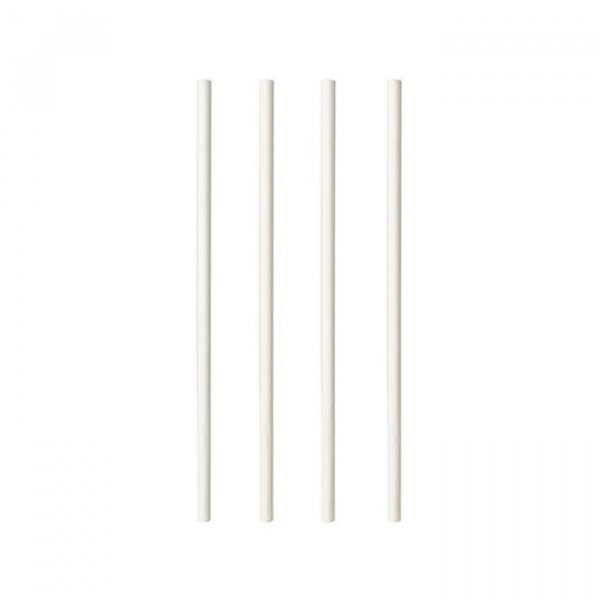 Sugerør - Hvite - 100-pakning Sugerør - Hvite - 100-pakning