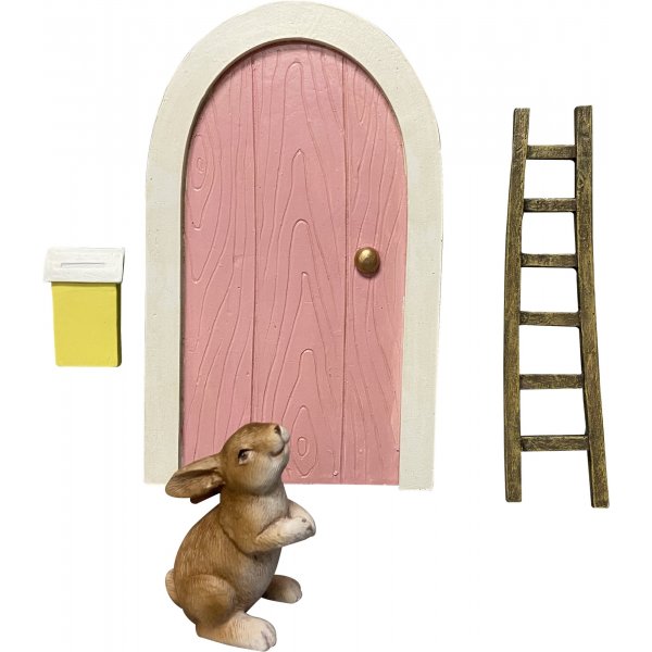 Påskeharedør - Rosa - 4 deler Påskeharedør - Rosa - 4 deler