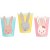 Pappkrus - Kanin�rer - 6-pakning