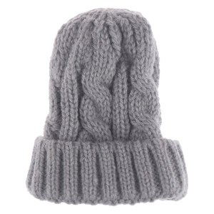 Mini-item - Strikket lue - Grå Mini-item - Strikket lue - Grå