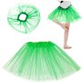 Tyllskj�rt-tutu til barn Gr�nn 29 cm - Kostyme