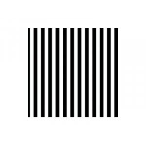 Servietter - Stripete - Svart Servietter - Stripete - Svart