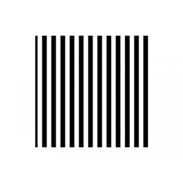 Servietter - Stripete - Svart Servietter - Stripete - Svart