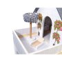 Dukkeskap i MDF med LED-belysning 78 cm hvitt inkludert 16 møbler - Byggesett Dukkeskap i MDF med LED-belysning 78 cm hvitt inkludert 16 møbler - Byggesett