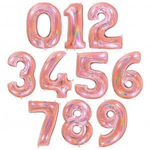 Tallballong - Roseglitter - 1 m