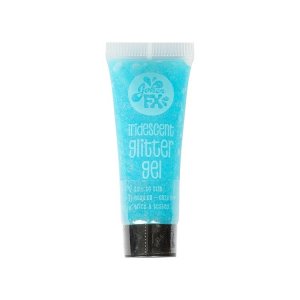 Glittergel i tube - Blå - 10 ml Glittergel i tube - Blå - 10 ml