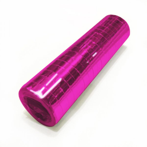 Serpentiner - Metallisk rosa - 1 rull, 18 stk Serpentiner - Metallisk rosa - 1 rull, 18 stk