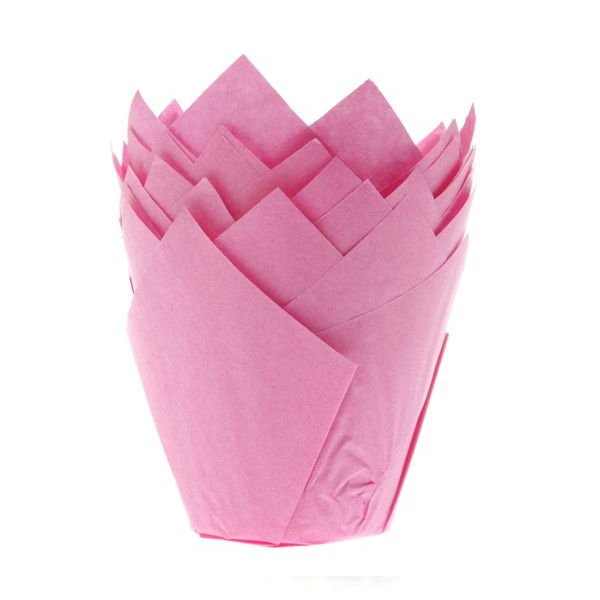 Muffinsformer - Tulipan - Rosa Muffinsformer - Tulipan - Rosa