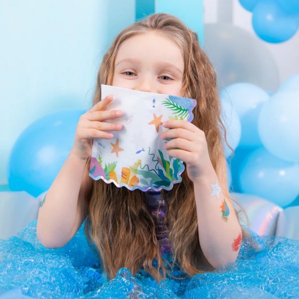 Servietter - Havtema - 10-pakning