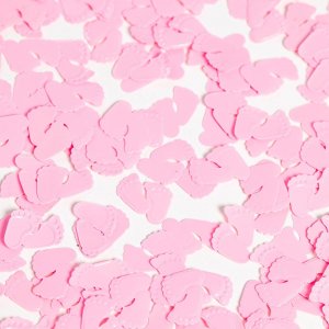Bordkonfetti - Babyføtter - Rosa - 14g Bordkonfetti - Babyføtter - Rosa - 14g