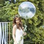 Globeballong - Med bladstreamer Globeballong - Med bladstreamer