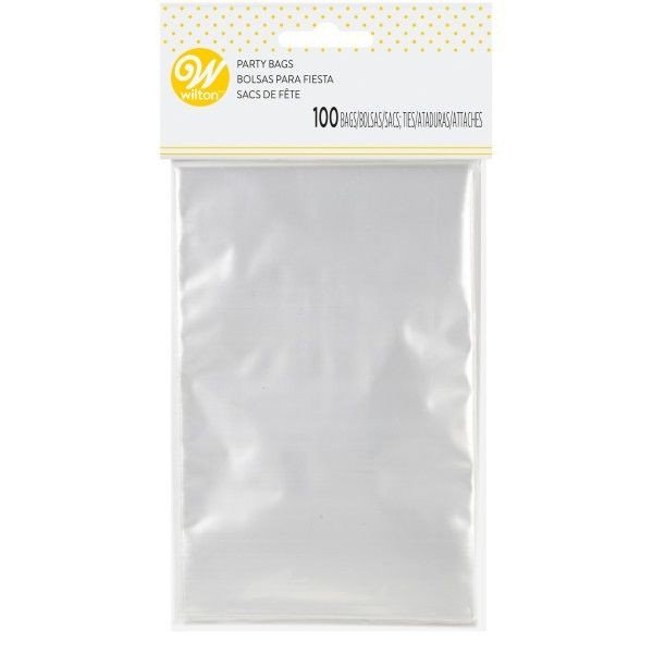 Cellofanposer - 10 x 15 cm - 100-pakning - Wilton Cellofanposer - 10 x 15 cm - 100-pakning - Wilton