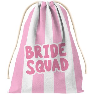 Gavepose Bride Squad - Rosa/hvit