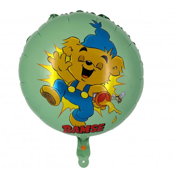Folieballong 35cm - Teddybjørn Grønn Folieballong 35cm - Teddybjørn Grønn