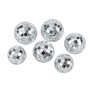 Discokuler - Sølv - 6-pakning Discokuler - Sølv - 6-pakning