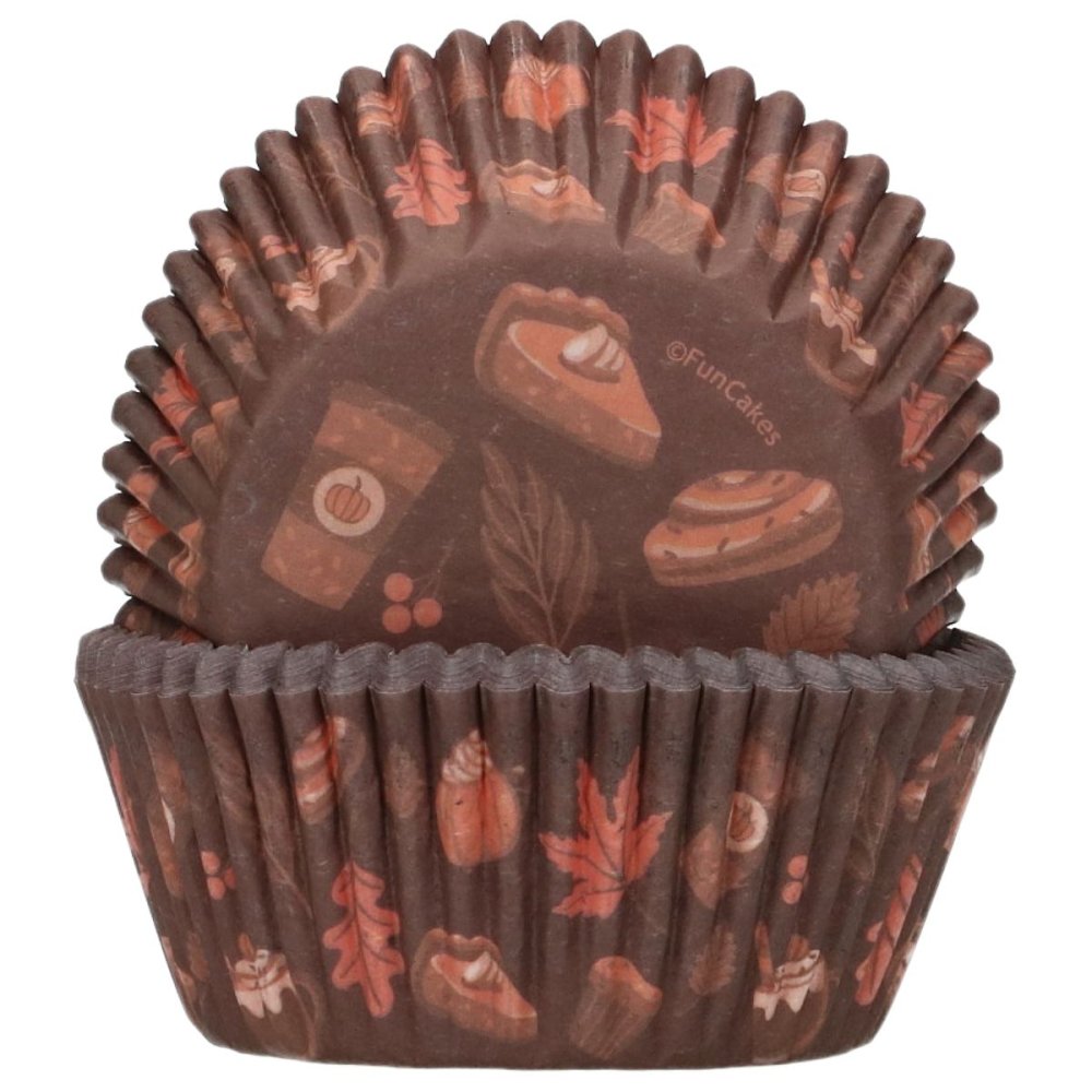 Muffinsformer – Cozy Fall – 48 stk – Halloween-baking, Halloween