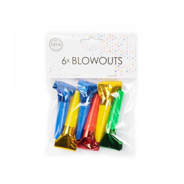 Party Tutor Metallic Mix 6-pakning Party Tutor Metallic Mix 6-pakning