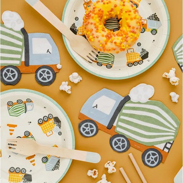 Servietter - Lastebilfest - 20-pakning Servietter - Lastebilfest - 20-pakning