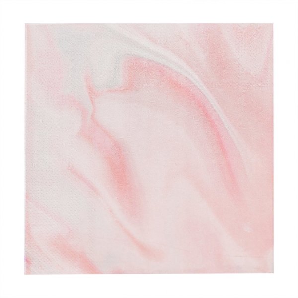 Servetter - Rosa marmor