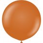 Ballonger ensfargede - Premium 60 cm - Rustorange - 2-pakning