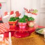 Cupcake-papir og kakestifter - Julemotiv - 12-pakning Cupcake-papir og kakestifter - Julemotiv - 12-pakning