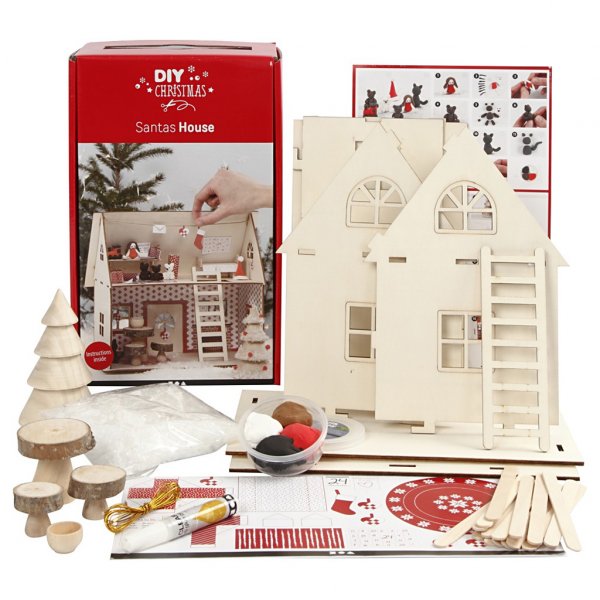 Håndverkssettet - Julenissens hus Håndverkssettet - Julenissens hus