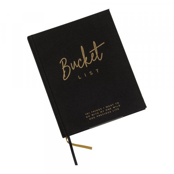 Fyll-i-boken - Bucket List - Svart Fyll-i-boken - Bucket List - Svart