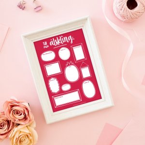 Fyll-inn-plakat - Til min kjære Fyll-inn-plakat - Til min kjære