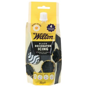 Wilton-glasur - Svart - 212 g Wilton-glasur - Svart - 212 g