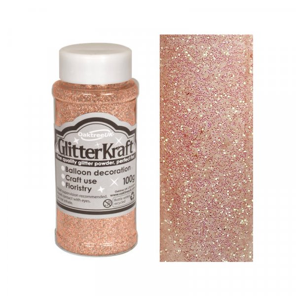 Ballongglitter - Roségull Ballongglitter - Roségull
