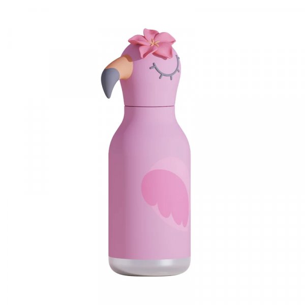 Asobu Bestie vannflaske - Flamingo