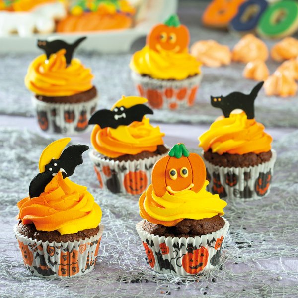 Cupcake-former - Halloween - 36-pakning Cupcake-former - Halloween - 36-pakning