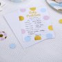 Gjett babyen - Pattern Works - 10-pakning med "fyll-inn-det-blanke"-kort til babyshower Gjett babyen - Pattern Works - 10-pakning med "fyll-inn-det-blanke"-kort til babyshower