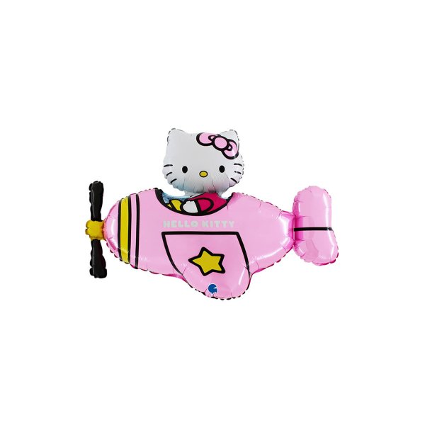 Folieballong - Hello Kitty - Fly - Rosa - Form - 76 cm Folieballong - Hello Kitty - Fly - Rosa - Form - 76 cm