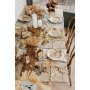 Stoffl�per - Sebra - 28 cm x 3 m