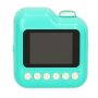 Instantkamera med termisk skriver 24MP 32GB SD-kort gr�nn - inkl. 3 papirruller