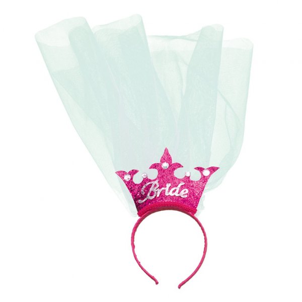 Rosa krone med slr - Brud