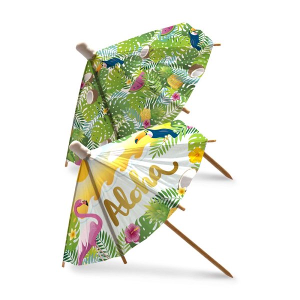 Festplukkere - Aloha - 18 cm - 6-pakning Festplukkere - Aloha - 18 cm - 6-pakning