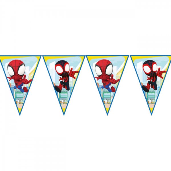 Vimpelgirland Spidey og hans fantastiske venner 2,3 m Vimpelgirland Spidey og hans fantastiske venner 2,3 m
