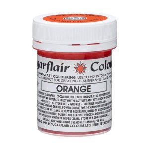 Sugarflair Sjokoladefarge Oransje 35g Sugarflair Sjokoladefarge Oransje 35g