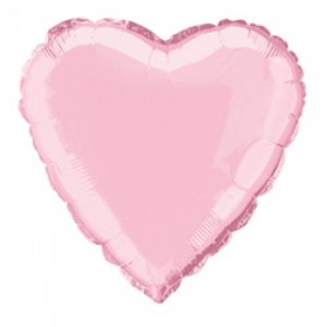 Folieballong - Hjerte - Rosa