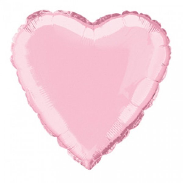 Folieballong - Hjerte - Rosa Folieballong - Hjerte - Rosa