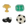 Sukkerpynt - Fotball - FunCakes - 8 stk Sukkerpynt - Fotball - FunCakes - 8 stk