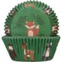 Muffinsformer - Skogsdyr - Funcakes - 48-pakning Muffinsformer - Skogsdyr - Funcakes - 48-pakning
