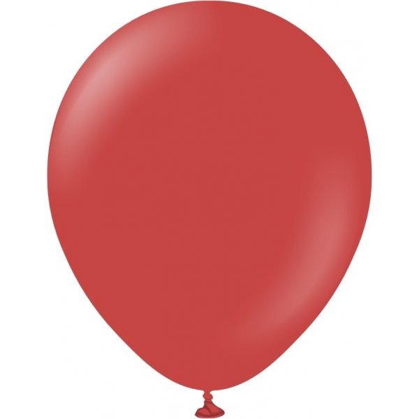Ballonger ensfarget - Premium 45 cm - Dyp rød Ballonger ensfarget - Premium 45 cm - Dyp rød