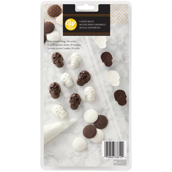 Wilton Candy Mold - Mini Skull