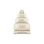 Folieballong - Kake - Beige/gull Folieballong - Kake - Beige/gull