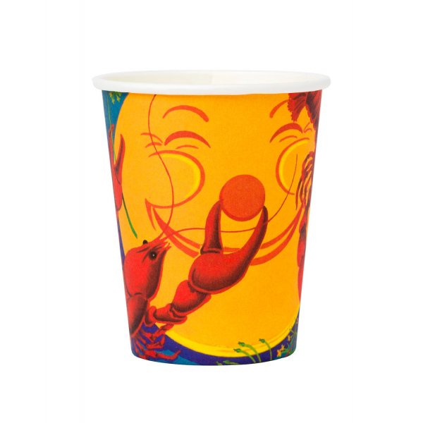 Pappkrus - Krabbedesign - 8-pakning (250 ml) Pappkrus - Krabbedesign - 8-pakning (250 ml)