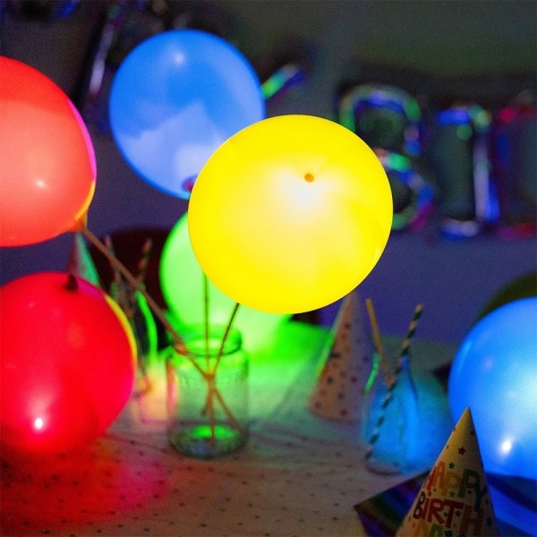 LED-ballonger - Mix - 5-pakning LED-ballonger - Mix - 5-pakning