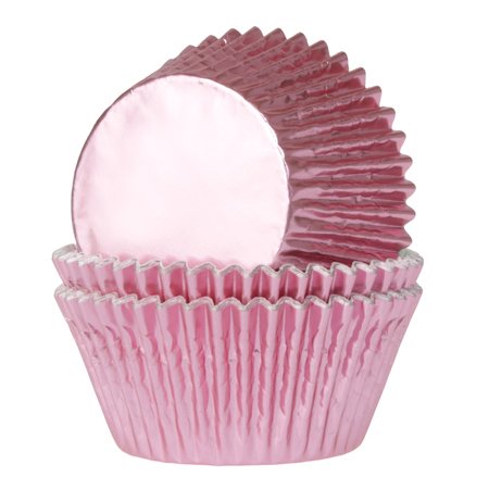 Muffinsformer - Folie - Lys rosa - 24 stk Muffinsformer - Folie - Lys rosa - 24 stk